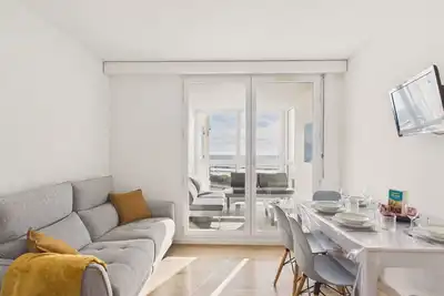Image de Vue mer, plage à 300 m, appartement pour 5