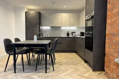Image de Manchester Apt, Free Parking, Couples & Families near Etihad & Co-Op Live