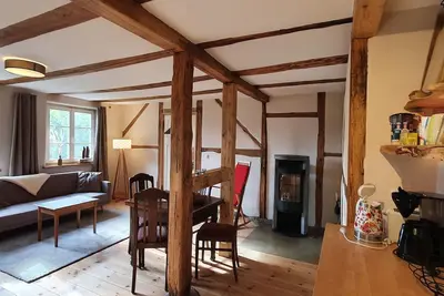 Image de Freterg Hold (2-4 Pers. ) mit Holzkamin, traumhafte Lage mit Garten, Nähe Binz