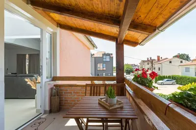 Image de Appartement de vacances avec climatisation et balcon