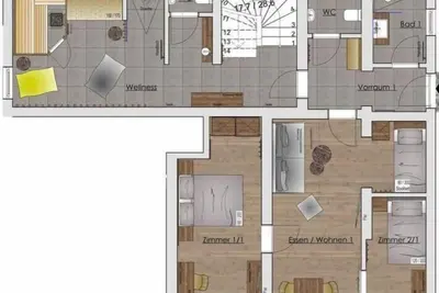 Image de Apartment Top 1 de Luxe 2 floors - Kuckuck Appartements Leogang