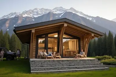 Image de Leutasch Cabin for 6 people: atmospheric chalet in nature with terrace, plenty of privacy and wellness facilities. Ideal for relaxation and active enjoyment, all year round.