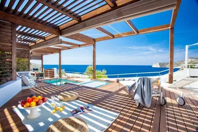 Image de Spectacular Frontline Ibiza Villa | 5 Bedrooms | Chill Out Area | San Jose