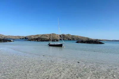 Image de Taigh Mòr traditional Croft house, walking distance to beaches, Atlantic views.