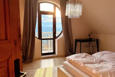 Image de Dream apartment in art nouveau villa | panoramic view, city & nature on the doorstep