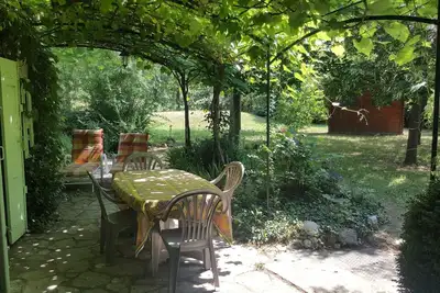 Image de Maison de vacances « La Tonnelle » avec vue sur la montagne, Wi-Fi et climatisation