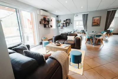 Image de Appartement confortable de 2 chambres pour 4 personnes.