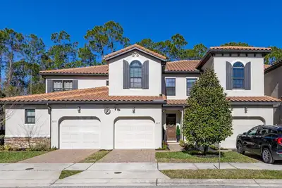 Modern Disney Retreat with resort pool