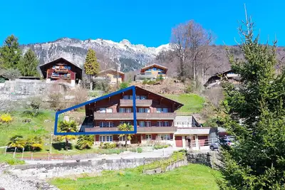 Image de 7' to lake+train, views, spacious, garden, parking