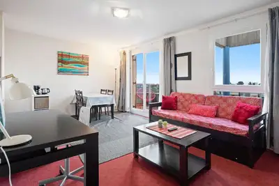 Image de Appartement lumineux 4 pers, balcon, belle vue