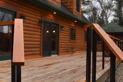 Image de 5 bedroom cabin in lovely Verndale on River