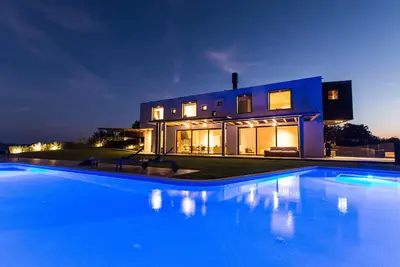 Image de Villa Vista Zamask for 7 persons near Motovun with 60 m2 heated pool, free bikes & panoramic view