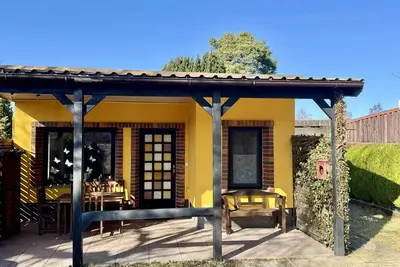 Image de Maison de vacances « Haffsonne » avec terrasse ensoleillée privée et jardin clos