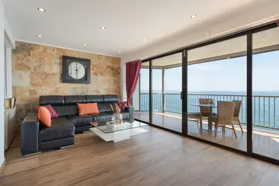 Image de Appartement 'Paradisaco 28 Face à la Mer' avec vue mer, Wi-Fi et climatisation