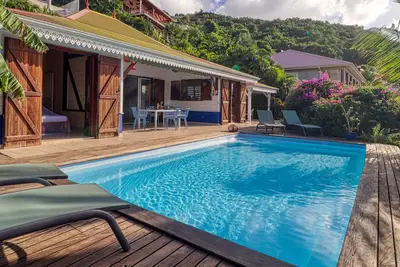 Image de Villa pour 6 - Terrasses et piscine - Anse d'Arlet