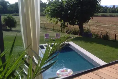 Image de Gîte de charme \"Campagne\" au calme, dans la nature, avec piscine