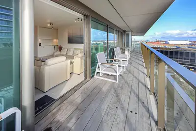Image de Appartement confortable à Ostende avec vue sur le port