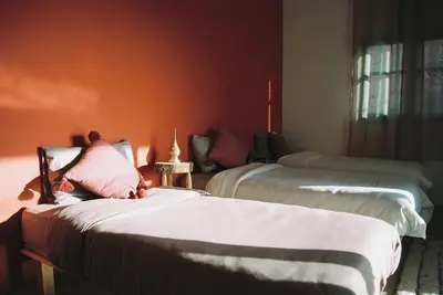 Image de Small traditional Moroccan Riad ideal for families or retreats, sea view.