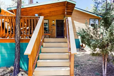 Image de Amazing dog-friendly home with fireplace, kitchen, gas grill, & wood stove