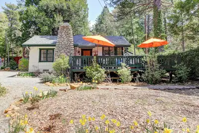Image de Dog-friendly mountain retreat with private hot tub & well-appointed deck