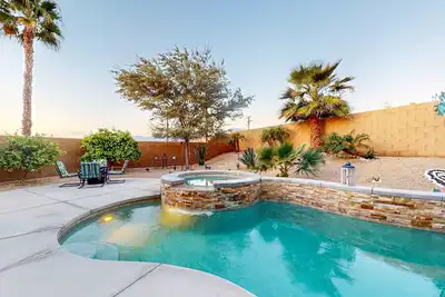 Image de Limited-Time Special Deals | Comfy Home w/ Private Pool | Next to Coachella