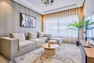 Image de Your Casablanca Home: Modern 2-Bed w/ Free Parking