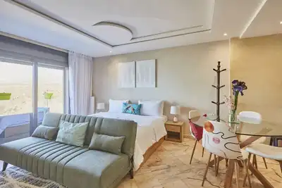 Surf & Fun Beachfront Stay in Mirleft With Balcony