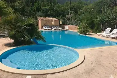 Image de Chalet Ardèche Sud climatisé piscine, proche rivière, Gravières (Les Vans)