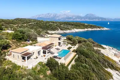 Image de Elegant Waterfront Villa with Uninterrupted Ionian Views and Direct Sea Access