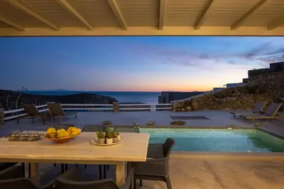 Image de Οrmos seaside villa A with private pool