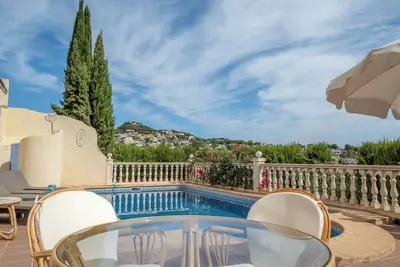 Image de Casa Carolina: Tranquil oasis with heated pool, stunning views and Spanish charm