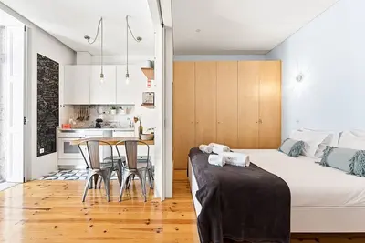 Image de GuestReady - Retraite centrale à Porto avec balcon