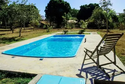 Image de Rustic Farm with Pool Near Curvelo