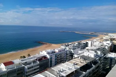 Image de T1 Conforto E Vista Mar A/C 80m Praia-16e& Wifi