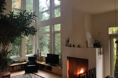 Image de Rainwater Residence, an architectural gem, secluded, spatious and spatial.