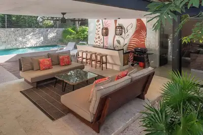 Image de Villa Itze | 5Bdrm Jungle Oasis w/ Pool & Bbq<br>Dedicated concierge<br>Beach access