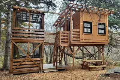 Image de Cozy Tree House for a Unique Stay in Nature near Cocagne in New Brunswick