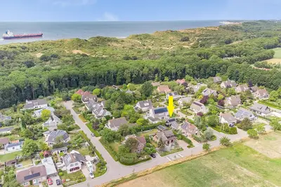 Image de Quiet vacation home with dog near the dunes in Dishoek Di04