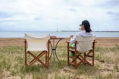 Image de SeaFront House in Katakolo 2 bedroom spacious yard in the sea  with ac