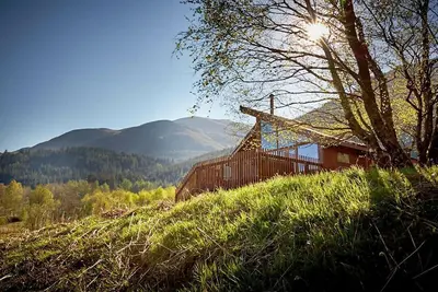 Image de Strathyre New Style Golden Oak Cabin, Callander
