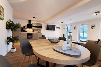 Image de Vacation apartment Wiesengrün: 97 m², terrace, 2 bathrooms, Wlan, dog allowed - Smart