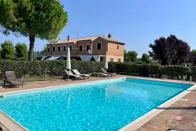 Image de P079 - Porto Recanati, two-room apartment with courtyard in a residence with pool.