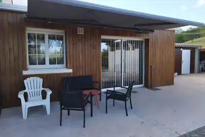 Image de Gite chez Françoise et Noël avec vue sur la montagne, Wi-Fi et climatisation