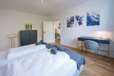 Image de Skipper's Deck: Modern, near harbor & dike, incl. parking, 2 workstations, wifi