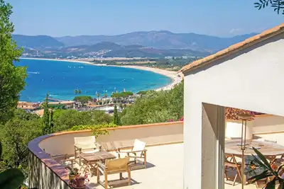 Image de Villa de rêve à Porticcio – Vue mer époustouflante, piscine, plage à pied