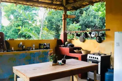 Image de Country house - Diogo, Linha Verde - Bahia. Private garden.