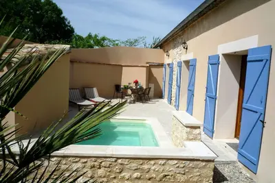 Image de Tranquil 2-bedroom cottage in cool Montels for a relaxing stay