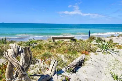 Image de Step Back in Time – Retro Beachfront Bach at Pukehina
