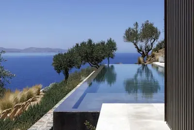 Image de Beachfront Villa Myrelia, Divine Sea Views, Private Infinity Pool, Furnished.