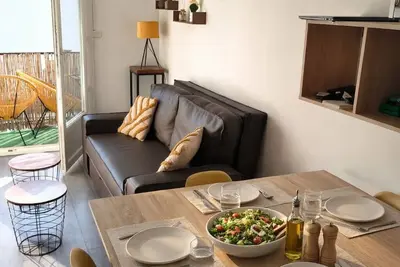 Image de L'escale Bleue, appartement T2 à 300m de la plage 🏖️ à Argelès sur Mer